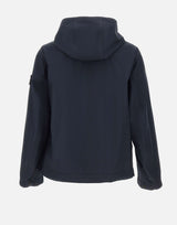 STONE ISLAND Giacca in cotone con cappuccio BLUE Uomo 