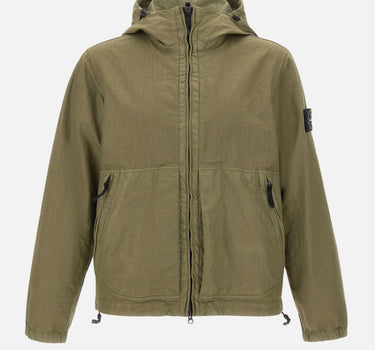 STONE ISLAND Giacca in nylon Panama-TC GREEN Uomo 