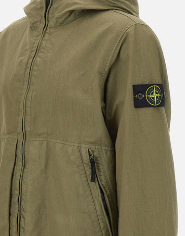 STONE ISLAND Giacca in nylon Panama-TC GREEN Uomo 