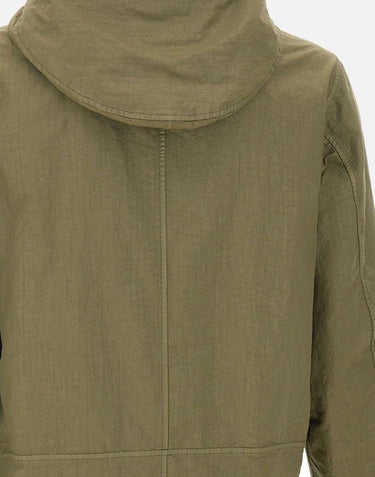 STONE ISLAND Giacca in nylon Panama-TC GREEN Uomo 
