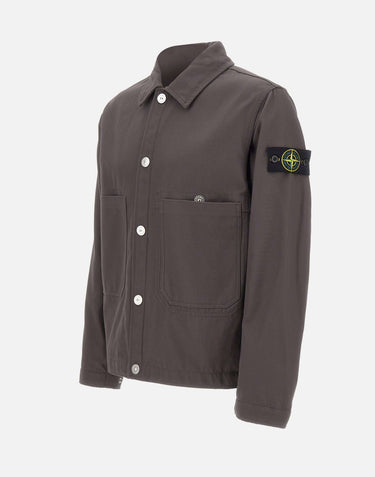 Giacca in tela di cotone 4100076S0164 V0065 STONE ISLAND 