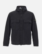 Giacca in twill di cotone stretch 4100077S0A10 V0029 STONE ISLAND 