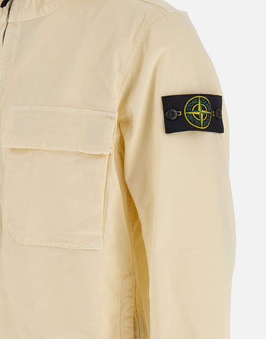 Giacca in twill di cotone stretch 4100077S0A10 V0093 STONE ISLAND 
