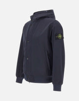 STONE ISLAND Giacca "Light Soft Shell-R E. Dye Technology" BLUE Uomo 
