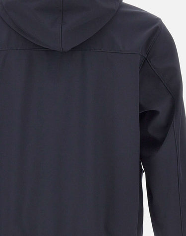 STONE ISLAND Giacca "Light Soft Shell-R E. Dye Technology" BLUE Uomo 