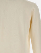 STONE ISLAND Maglia in morbido cotone biologico a punto micro WHITE Uomo 