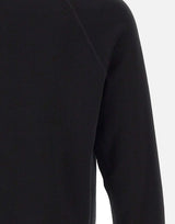 STONE ISLAND Maglione in morbido cotone biologico BLACK Uomo 
