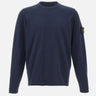 STONE ISLAND Maglia in cotone e nylon BLUE Uomo 