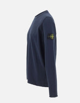 STONE ISLAND Maglia in cotone e nylon BLUE Uomo 