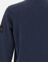 STONE ISLAND Maglia in cotone e nylon BLUE Uomo 
