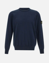 STONE ISLAND Maglia in cotone BLUE Uomo 