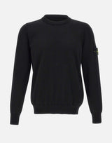 STONE ISLAND Maglia in cotone BLACK Uomo 