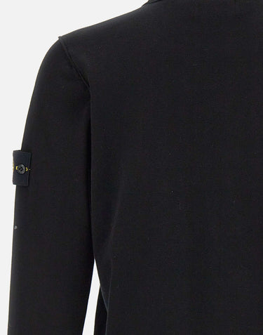 STONE ISLAND Maglia in cotone BLACK Uomo 