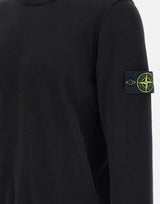 STONE ISLAND Maglia in cotone BLACK Uomo 