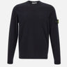 STONE ISLAND Maglia in cotone biologico BLACK Uomo 