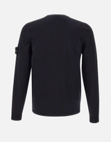 STONE ISLAND Maglia in cotone biologico BLACK Uomo 