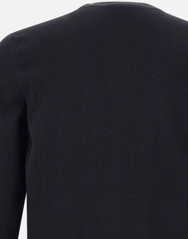 STONE ISLAND Maglia in cotone biologico BLACK Uomo 