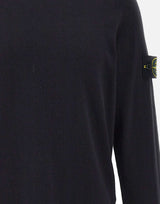 STONE ISLAND Maglia in cotone biologico BLACK Uomo 