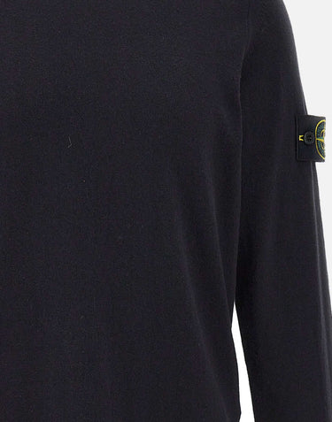 STONE ISLAND Maglia in cotone biologico BLACK Uomo 