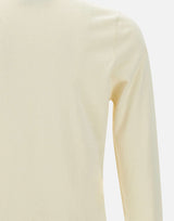 STONE ISLAND Maglia in cotone WHITE Uomo 