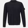 STONE ISLAND Maglia in pura lana BLACK Uomo 