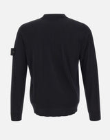 STONE ISLAND Maglia in pura lana BLACK Uomo 