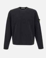 Felpa in cotone biologico a punto rete 6100011S0297 V0029 STONE ISLAND 