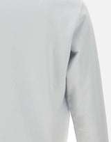 STONE ISLAND Felpa in cotone Light Blue Uomo 