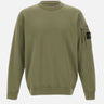 STONE ISLAND Felpa in cotone GREEN Uomo 