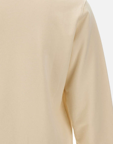 STONE ISLAND Felpa in cotone WHITE Uomo 