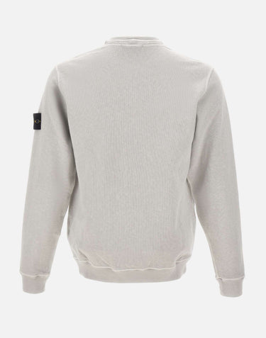Felpa malfilé effetto "old" 6100034S0060 V0161 STONE ISLAND 