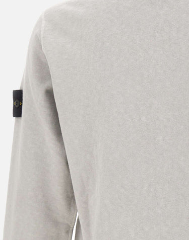 Felpa malfilé effetto "old" 6100034S0060 V0161 STONE ISLAND 