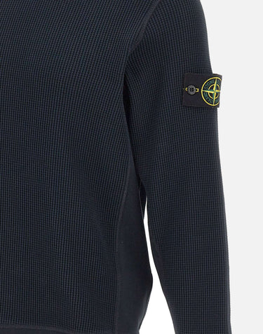 Felpa in cotone biologico a nido d'ape 6100056S0044 V0020 STONE ISLAND 