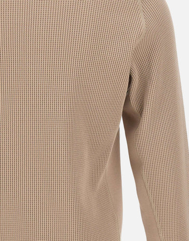 Felpa in cotone biologico a nido d'ape 6100056S0044 V009A STONE ISLAND 