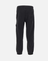 STONE ISLAND Pantalone in felpa di cotone BLACK Uomo 