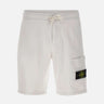Bermuda in felpa di cotone biologico 6200011S0051 V0001 STONE ISLAND 