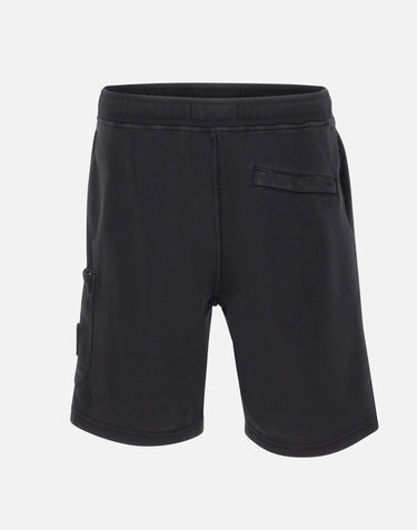 Bermuda in felpa di cotone biologico 6200011S0051 V0029 STONE ISLAND 