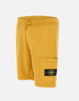 Bermuda in felpa di cotone biologico 6200011S0051 V0034 STONE ISLAND 