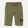 Bermuda in felpa di cotone biologico 6200011S0051 V005G STONE ISLAND 