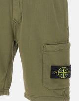 Bermuda in felpa di cotone biologico 6200011S0051 V005G STONE ISLAND 