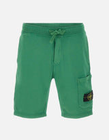 Bermuda in felpa di cotone biologico 6200011S0051 V005H STONE ISLAND 