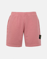 Shorts in felpa malfilé effetto "old" 6200014S0060 V018G STONE ISLAND 