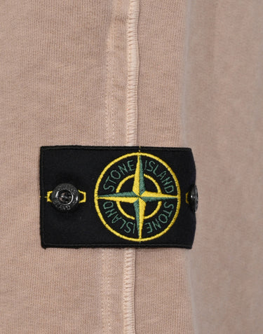 STONE ISLAND Shorts in felpa malfilé effetto "old" BEIGE Uomo 