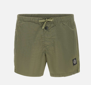 STONE ISLAND Costume in nylon metal Econyl GREEN Uomo 