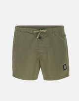 STONE ISLAND Costume in nylon metal Econyl GREEN Uomo 