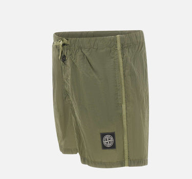 STONE ISLAND Costume in nylon metal Econyl GREEN Uomo 