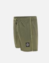 STONE ISLAND Costume in nylon metal Econyl GREEN Uomo 