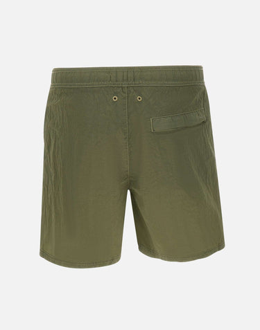 STONE ISLAND Costume in nylon metal Econyl GREEN Uomo 