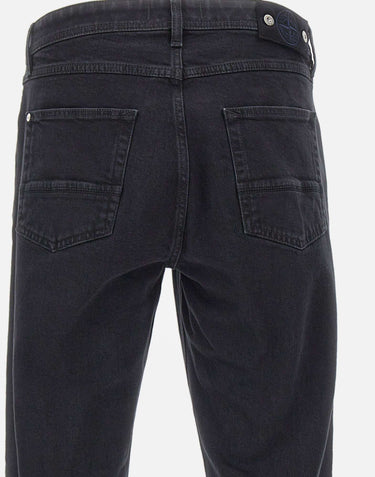 "Stretch Black Denim Rinsed" J100007S0J11 VJ901 STONE ISLAND 