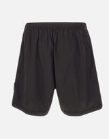 STONE ISLAND Shorts in tela di cotone stretch Paracadute BLACK Uomo 